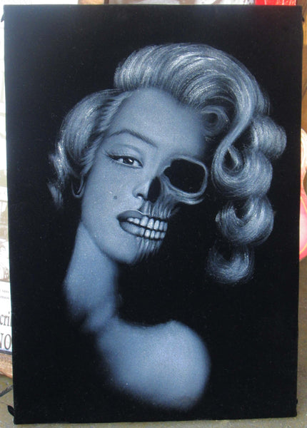 De Marly/カリステ/ポスター Marilyn Monroe; Calavera day of the dead portrait; Original