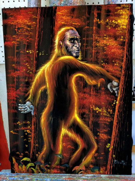 Bigfoot Sasquatch Yeti Abominable Snowman ape big foot Monster