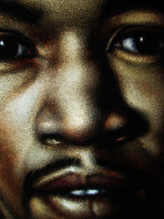 Jimi Hendrix Portrait,  Original Oil Painting on Black Velvet by Alfredo Rodriguez "ARGO" - #A146