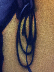 Indiana Jones,   Original Oil Painting on Black Velvet by Enrique Felix , "Felix" - #F171