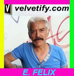 Felix Template; Original Oil Painting on Black Velvet by Enrique Felix , #F000